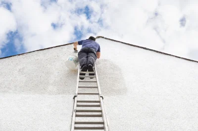 Peinture extérieure à Saint-Lambert-sur-Dive — façades et ravalement
